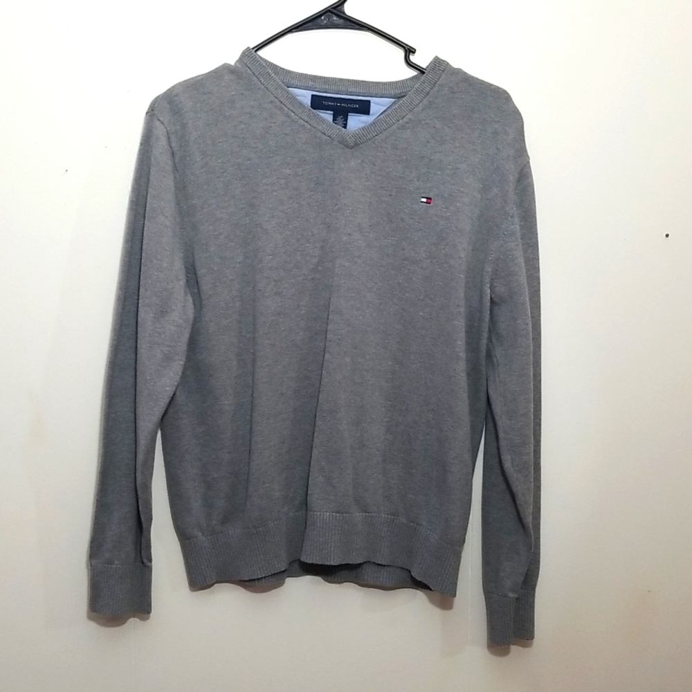 Tommy Hilfiger gray small shirt